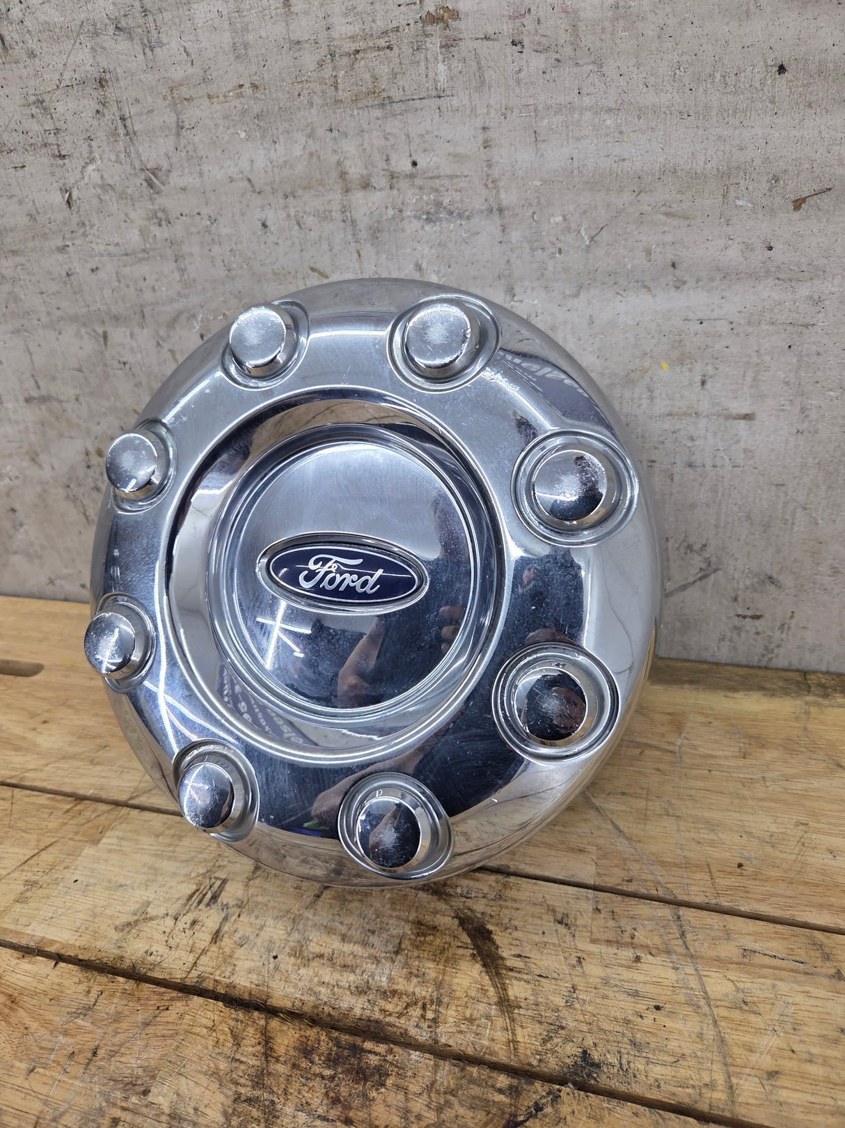 2005-2016 Ford Super Duty Rear DUALLY Hub Cap Center Cap F350 F450 5C34-1A096-XC