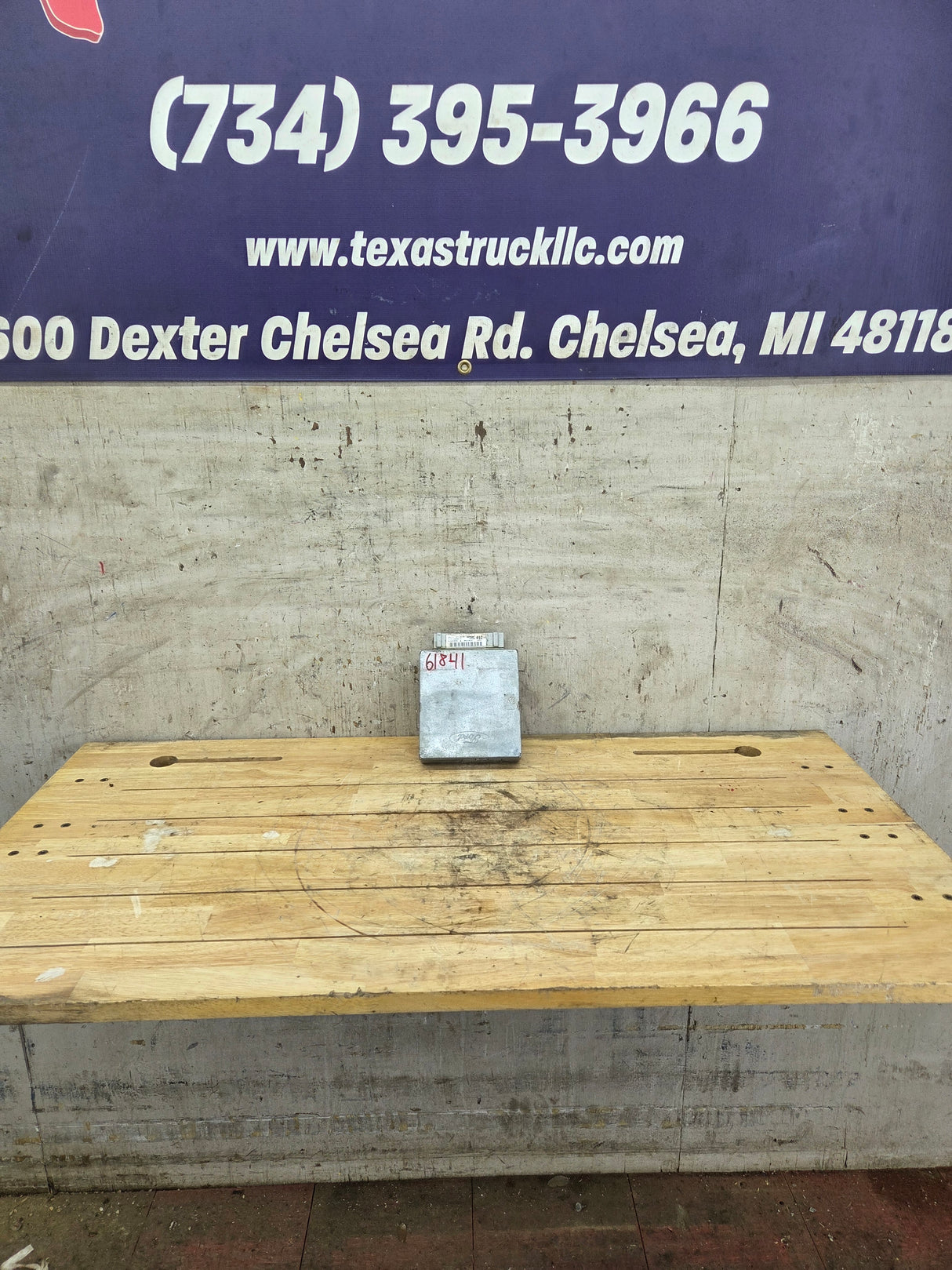 1990-1991 Ford F150 5.0L AT PCM A1C / F1TF-12A650-TA