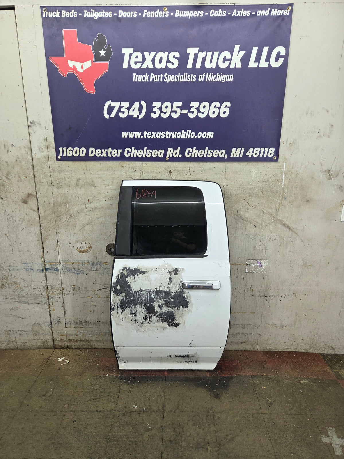 2009-2018 Dodge Ram 4th Gen Driver Side Rear Quad Cab Door LH 1500 2500 3500