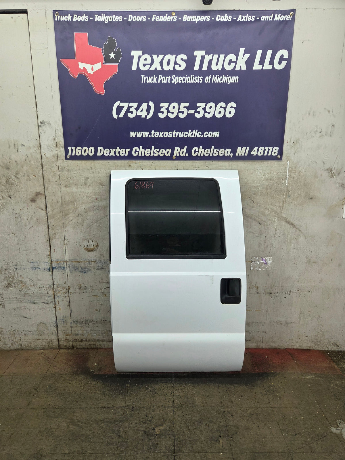 1999-2007 Ford Super Duty LH Driver Side Rear Crew Cab Door F250 F350 F450 F550