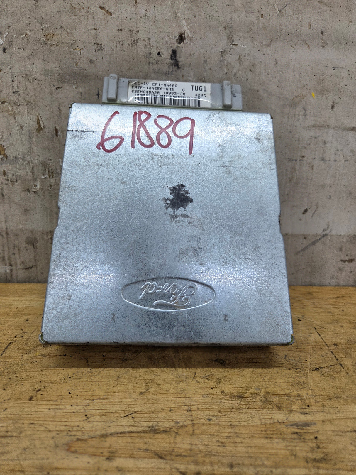 1993-1994 Ford Ranger 4.0L PCM - TUG1 / F47F-12A650-ANB