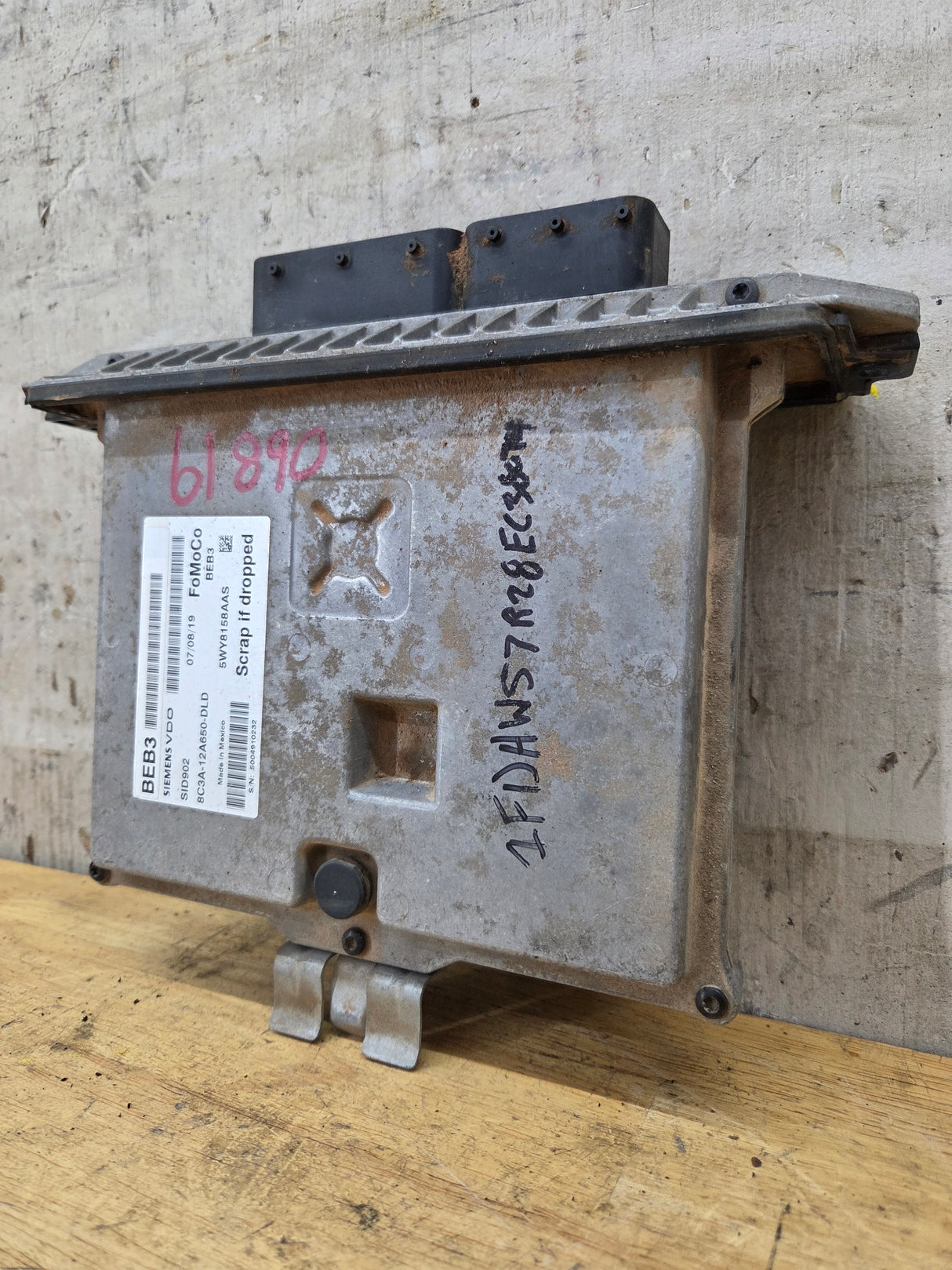 2008-2010 Ford F250 F350 F450 F550 6.4L PCM BEB3 / 8C3A-12A650-DLD