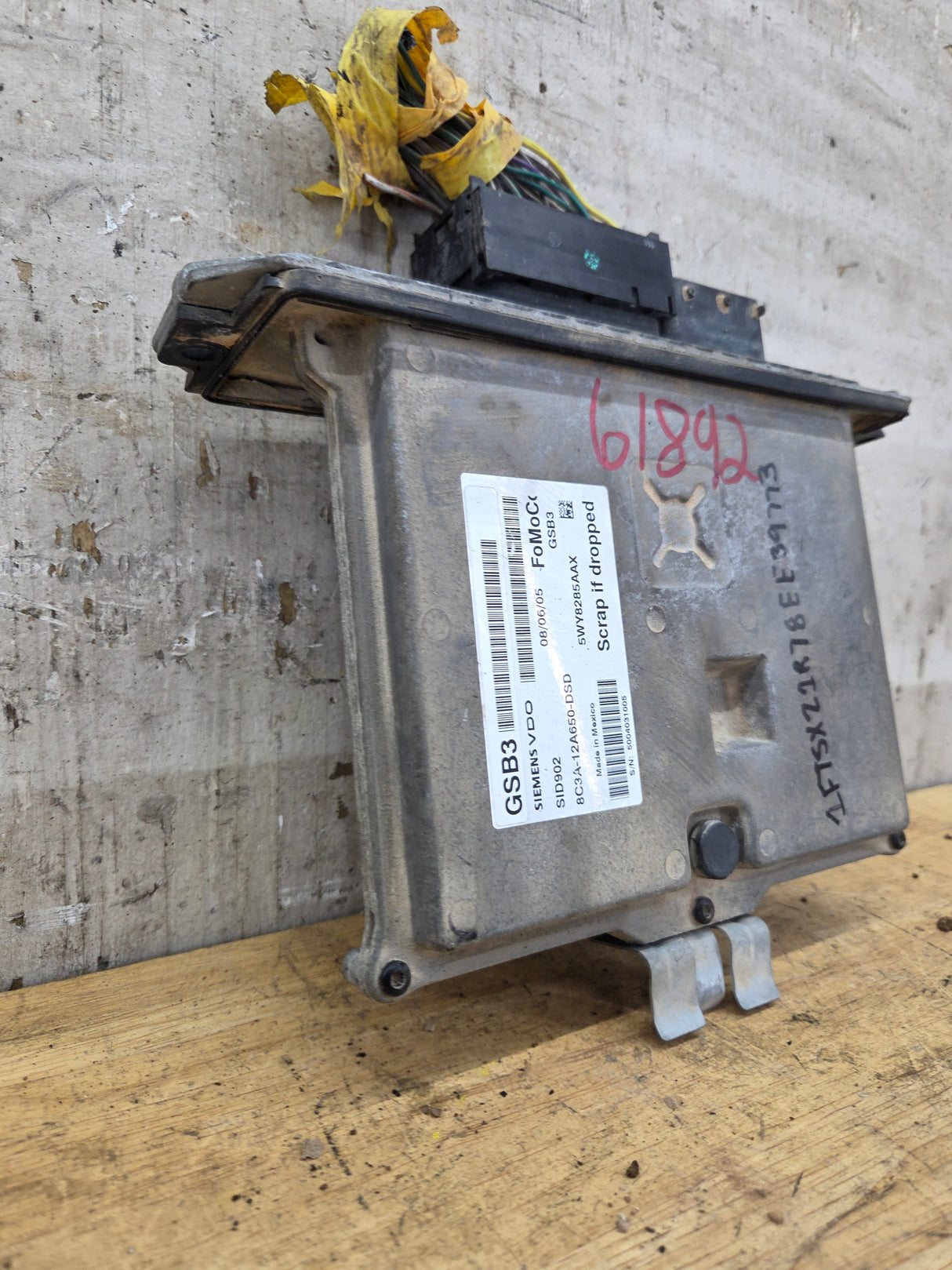 2008 Ford F250 F350 F450 F550 6.4L PCM GSB3 / 8C3A-12A650-DSD