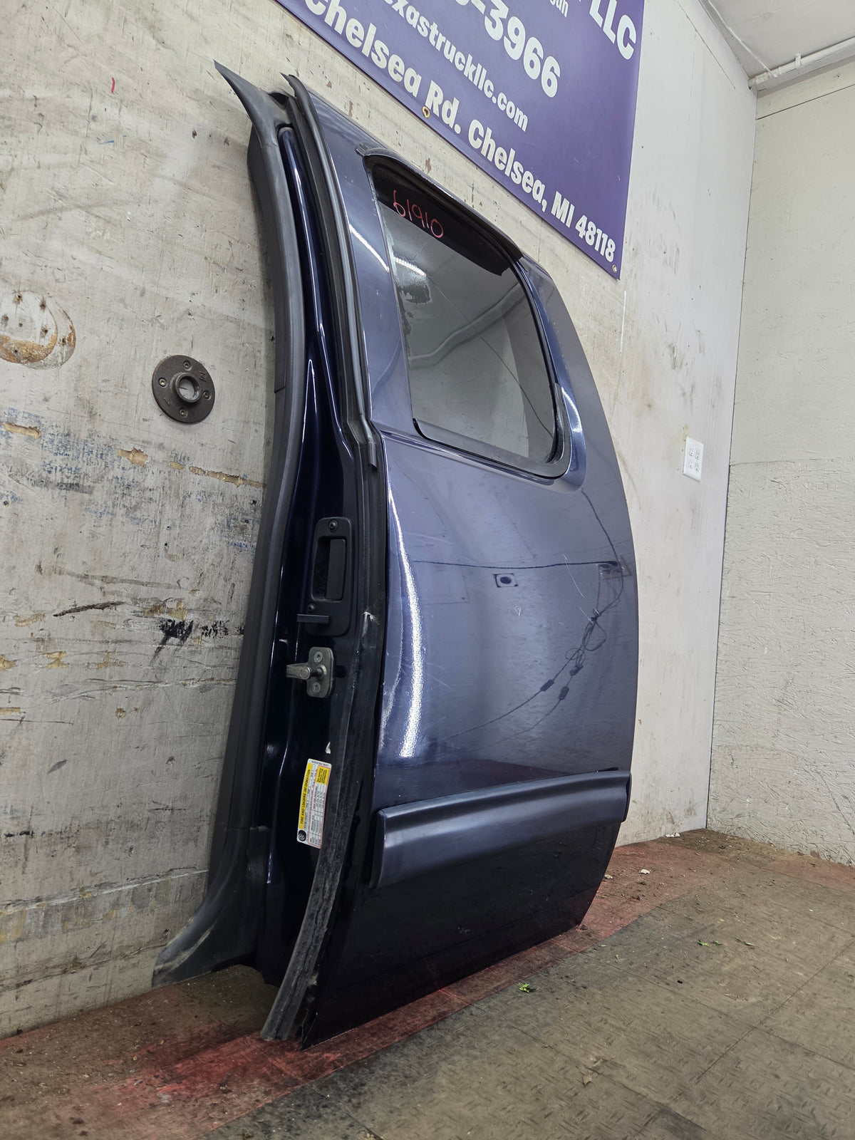 2007-2013 Chevrolet Silverado 1500 2500 3500 HD Driver Side Extended Cab LH Rear Door