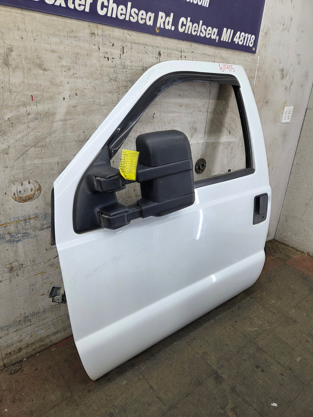 2012-2016 Ford Super Duty LH Driver Side Front Door F250 F350 F450 F550