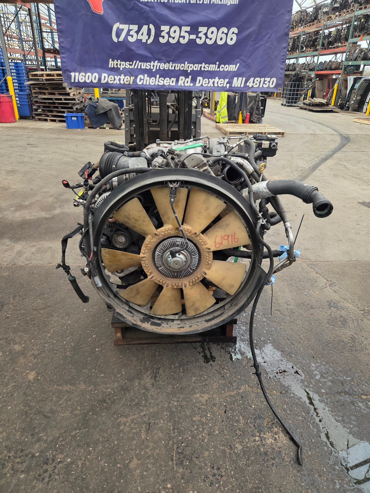 2008-2010 6.4L Power Stroke Diesel CORE Engine Ford Super Duty