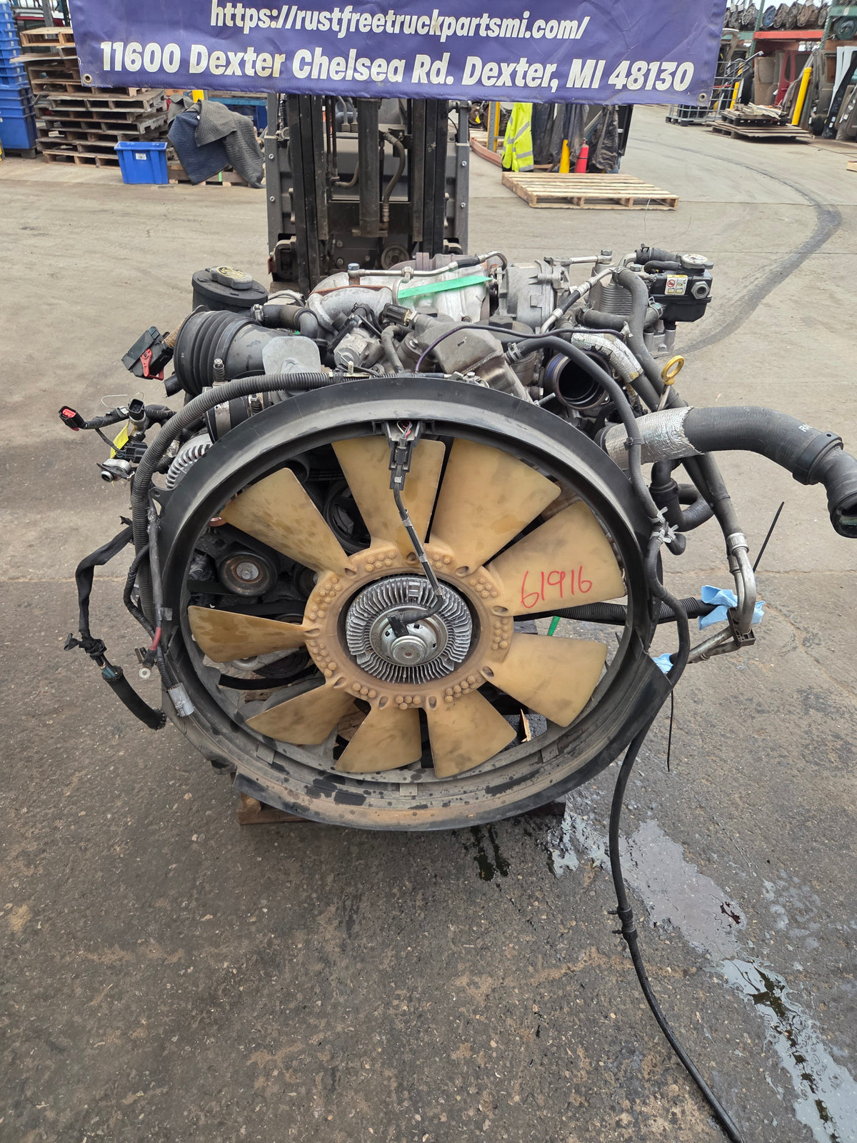 2008-2010 6.4L Power Stroke Diesel CORE Engine Ford Super Duty