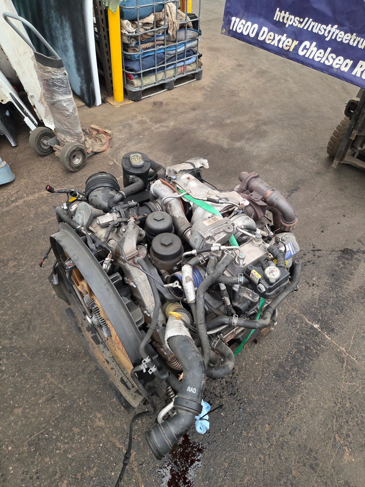 2008-2010 6.4L Power Stroke Diesel CORE Engine Ford Super Duty
