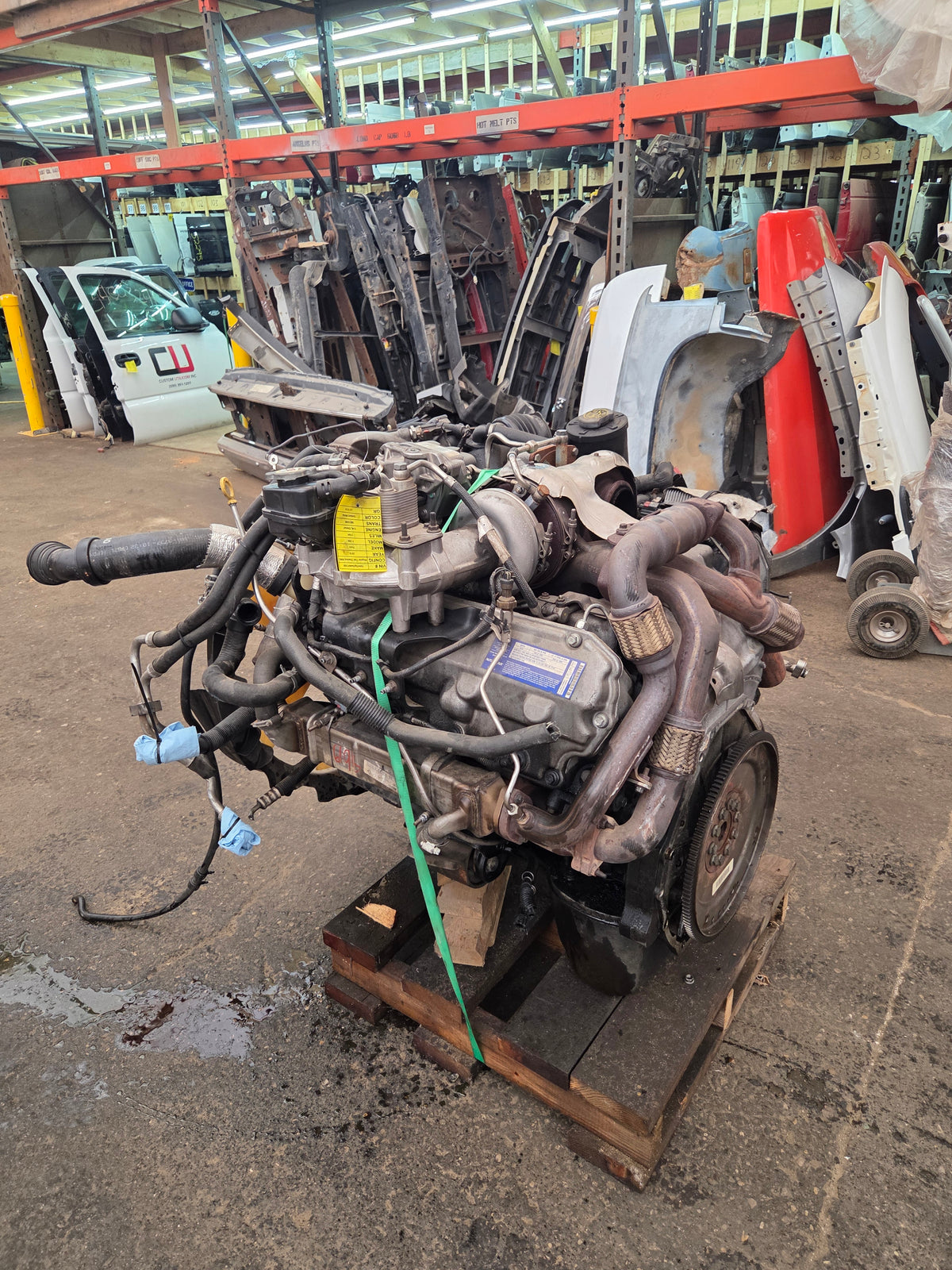 2008-2010 6.4L Power Stroke Diesel CORE Engine Ford Super Duty