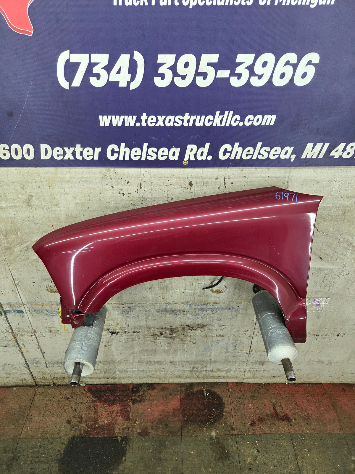 1994-2004 Chevrolet / GMC S10 Sonoma Blazer Left Hand Driver Side Front Fender