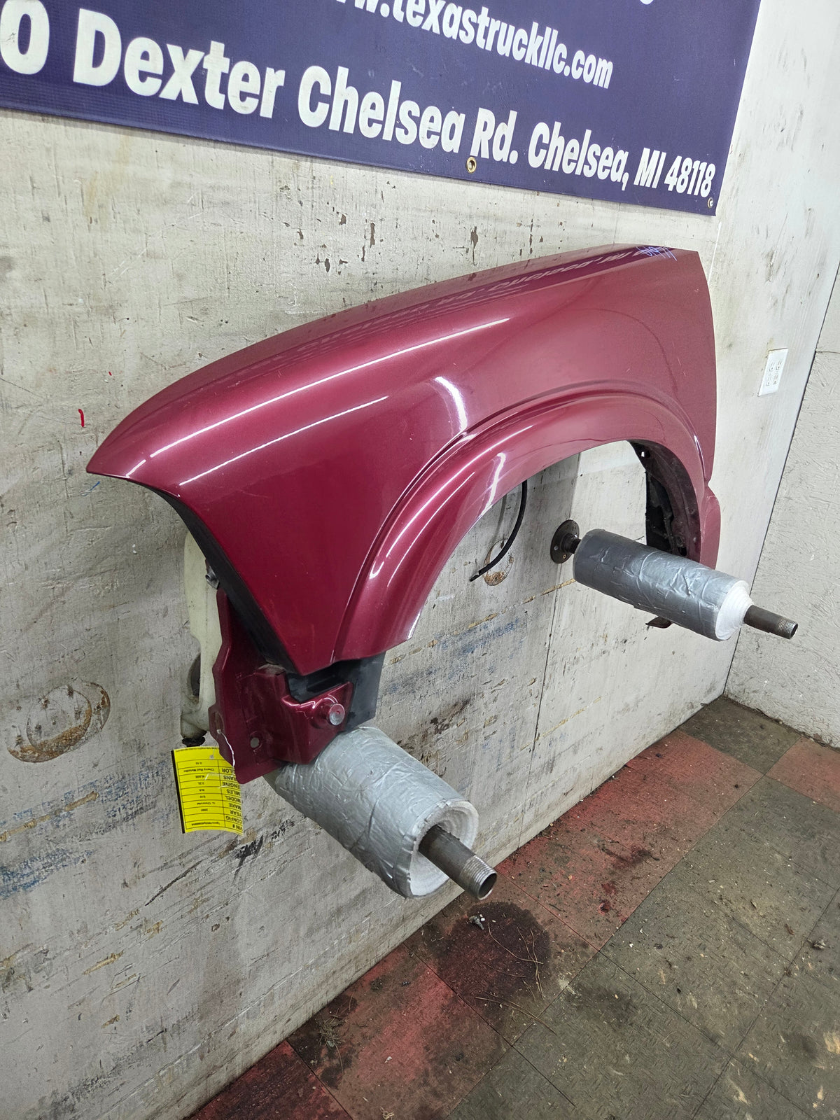1994-2004 Chevrolet / GMC S10 Sonoma Blazer Left Hand Driver Side Front Fender