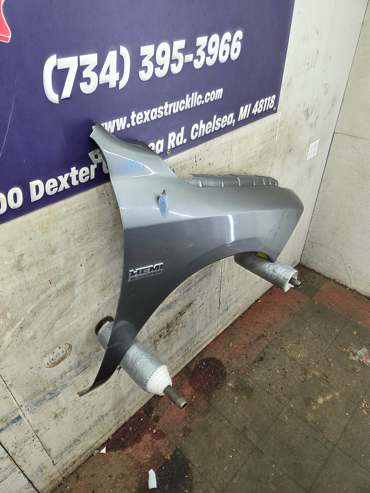 2009-2018 Dodge Ram 4th Gen RH Passenger Side Front Fender 1500 2500 3500