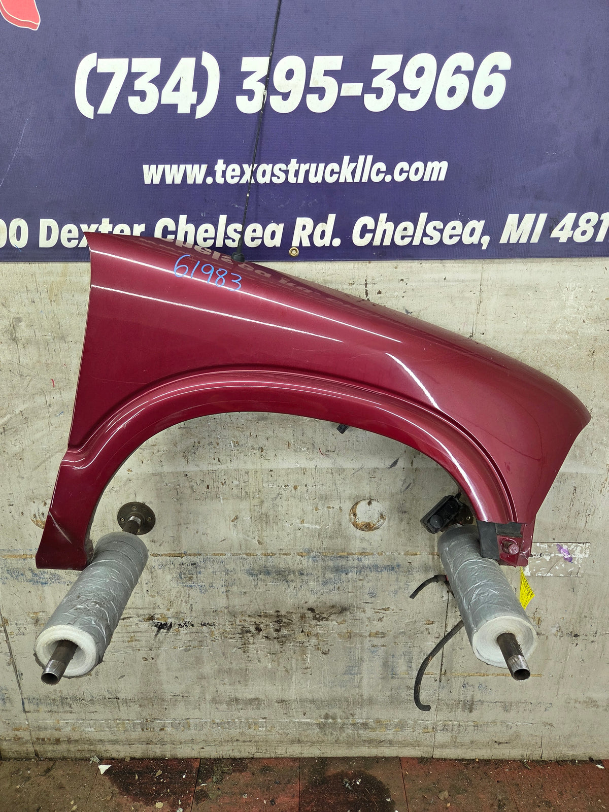 1994-2004 Chevrolet / GMC S10 Sonoma Blazer Right Hand Passenger Side Front Fender