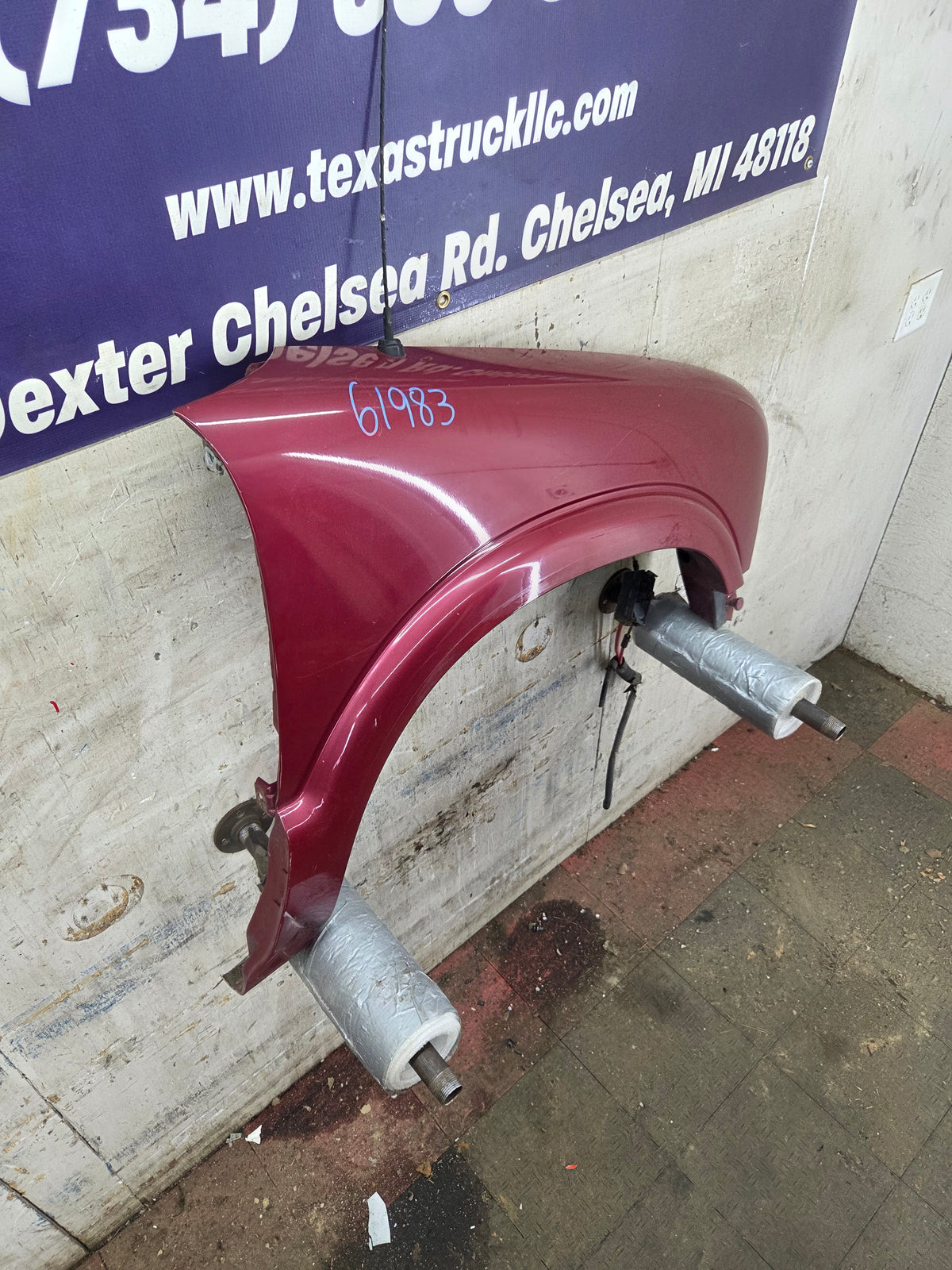 1994-2004 Chevrolet / GMC S10 Sonoma Blazer Right Hand Passenger Side Front Fender