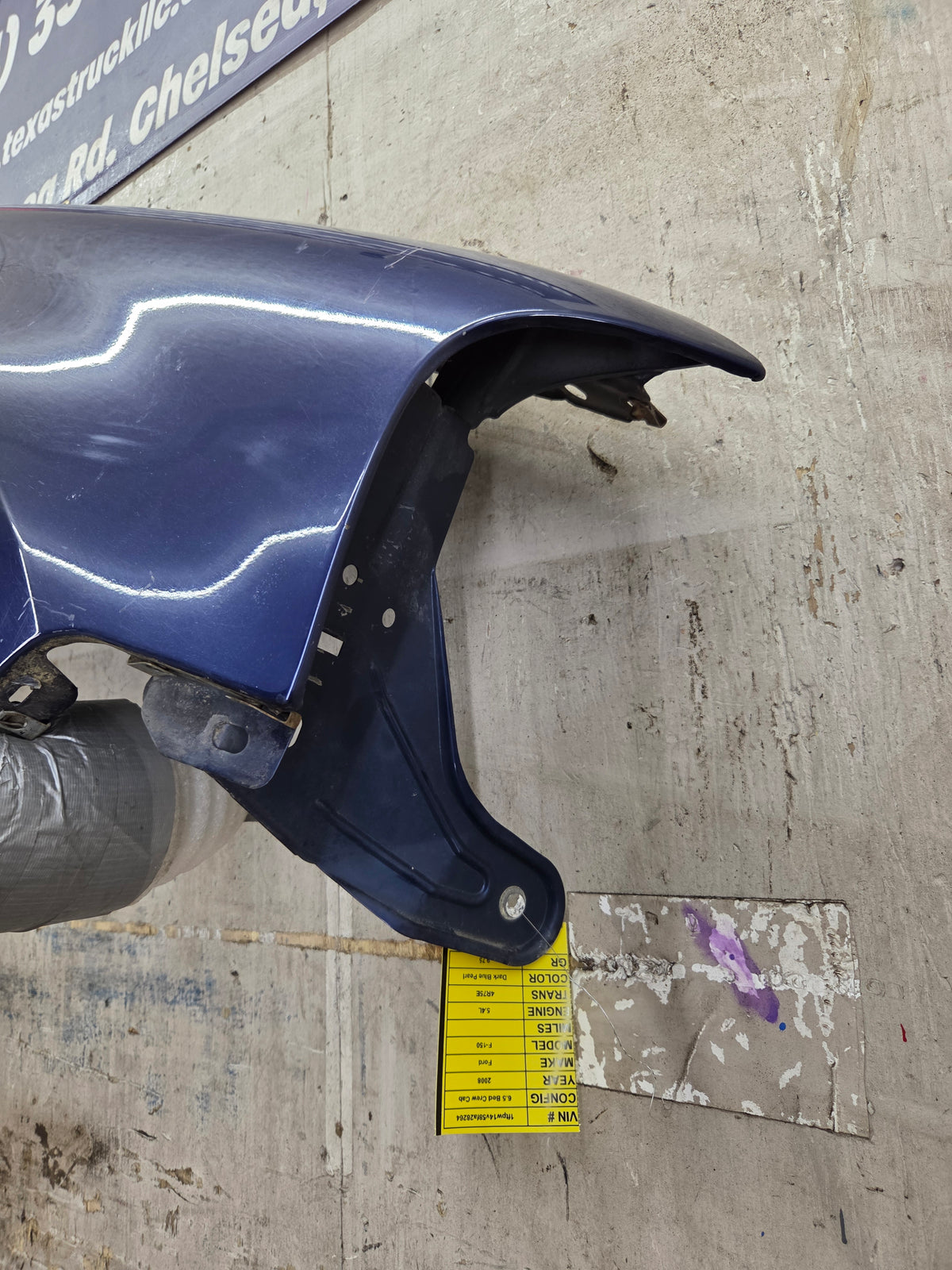 2004-2008 Ford F150 RH Passenger Fender