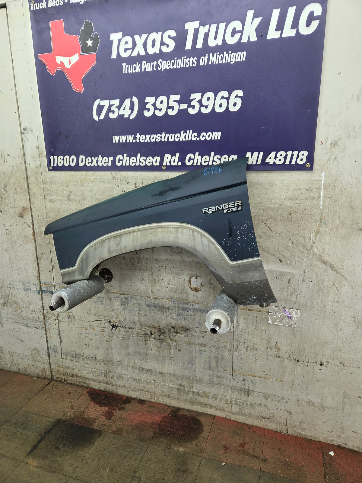 1989-1992 Ford Ranger Driver Side Front Fender LH