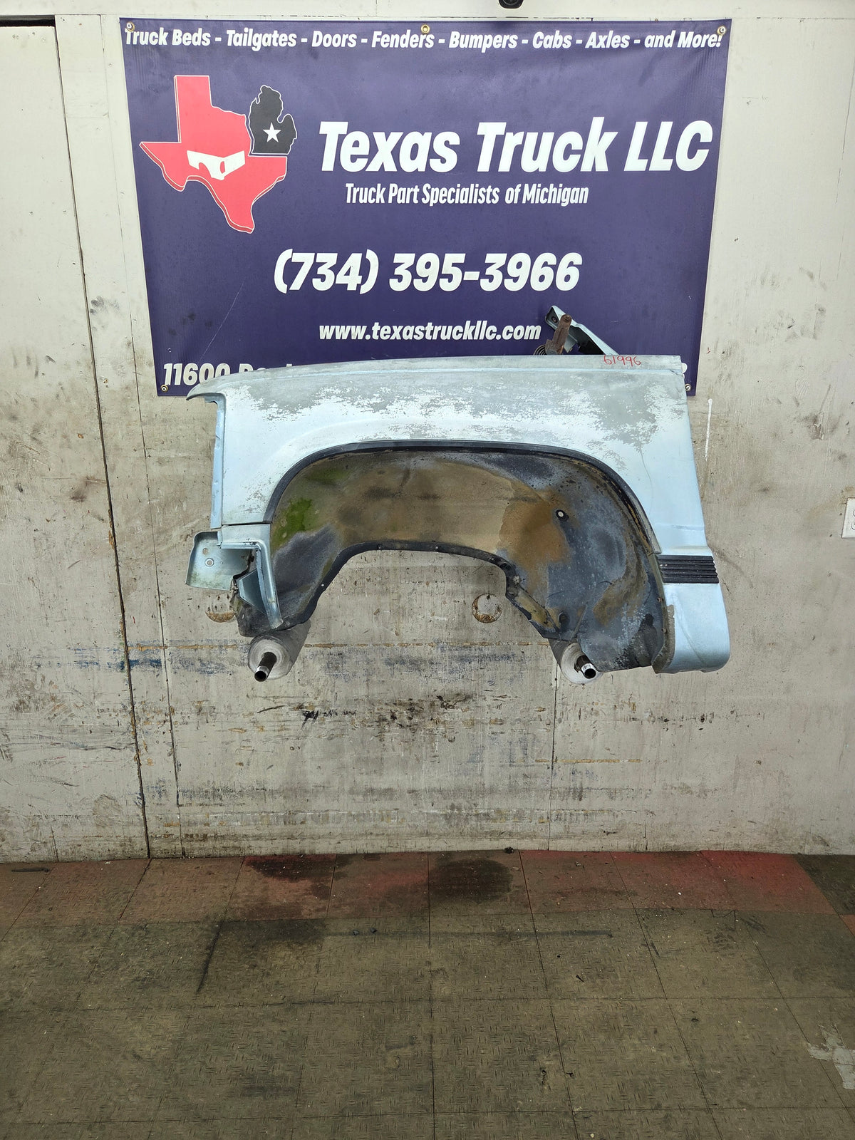 1988-1998 Chevrolet / GMC 1500 2500 3500 Left Hand Driver Side Front Fender