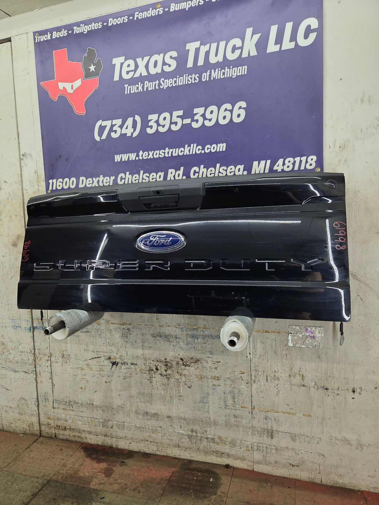 2023-2026 Ford Super Duty F250 F350 F450 F550 Tailgate - Black