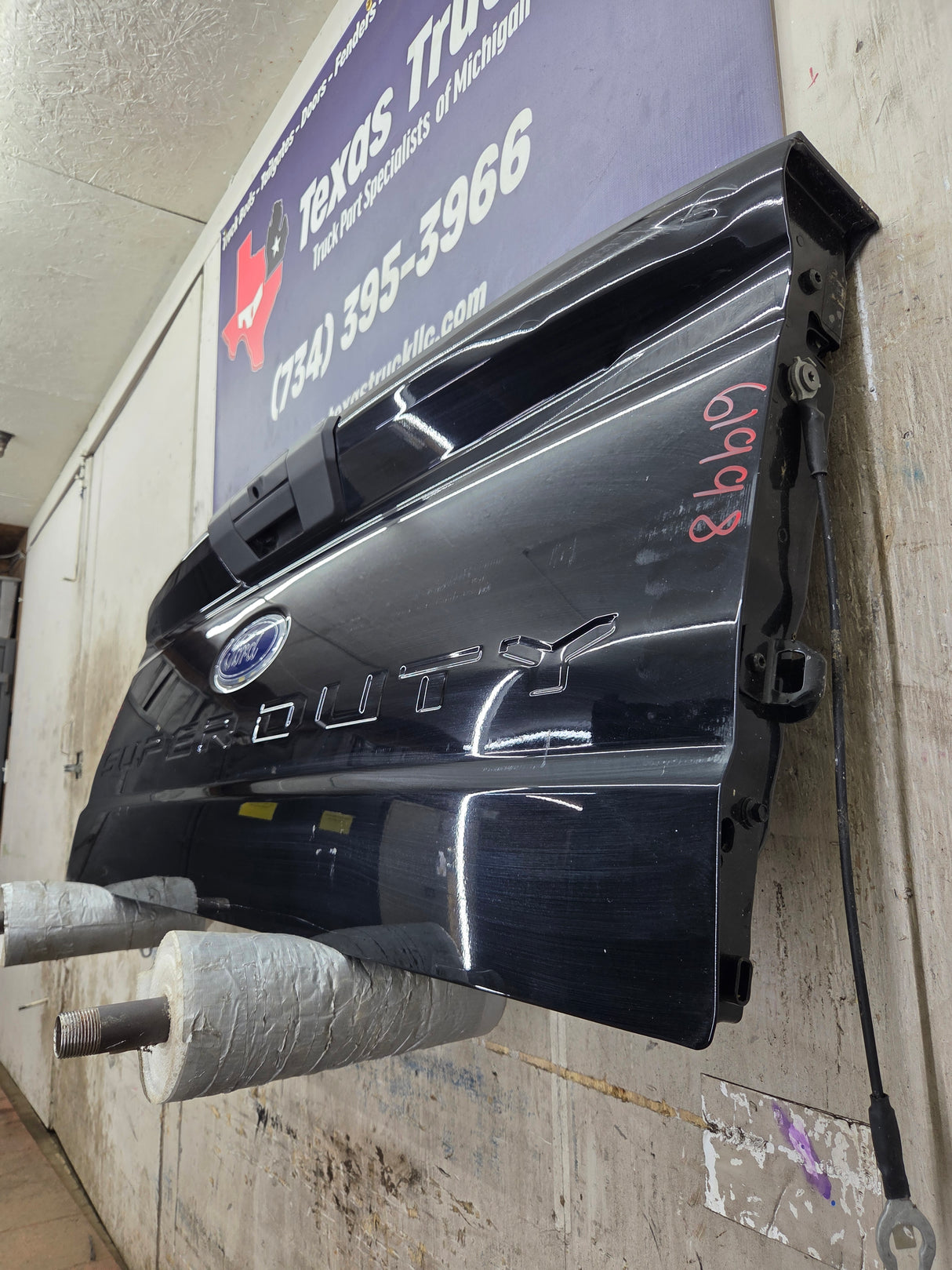 2023-2026 Ford Super Duty F250 F350 F450 F550 Tailgate - Black