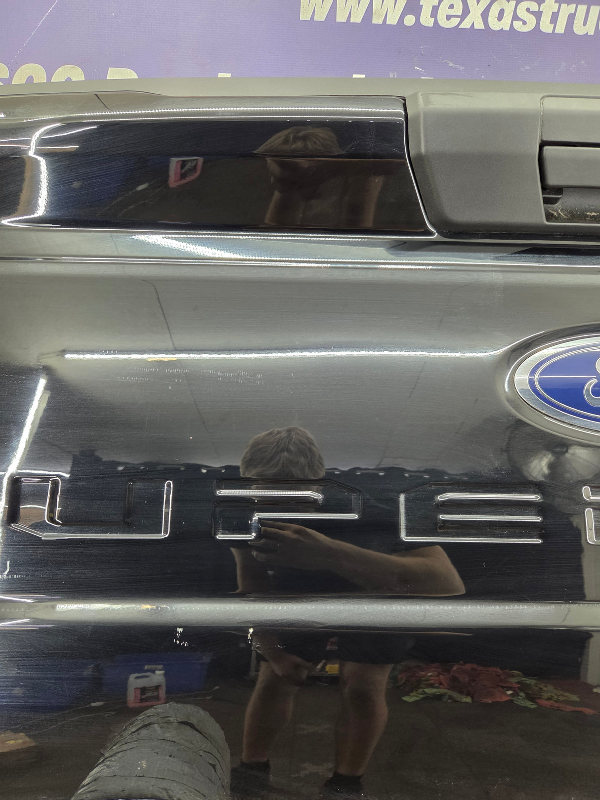 2023-2026 Ford Super Duty F250 F350 F450 F550 Tailgate - Black