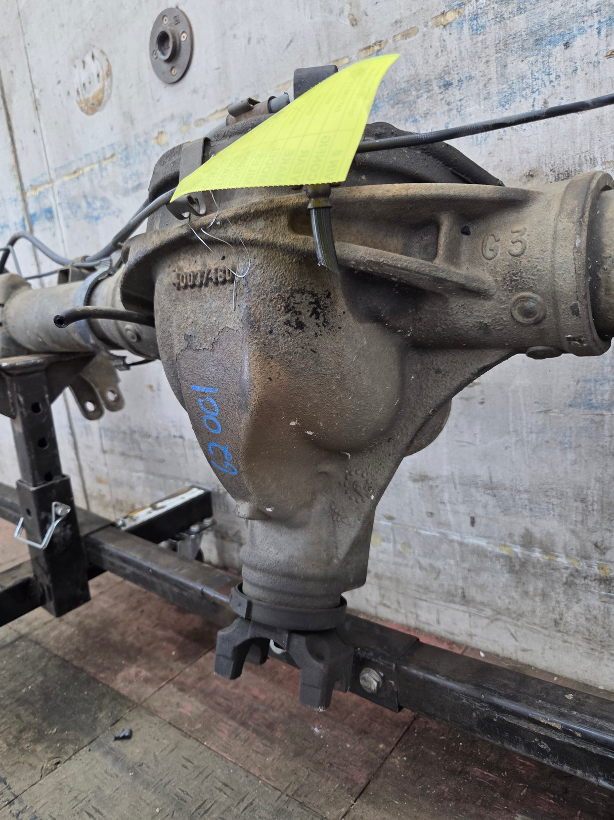 1999-2006 Chevrolet Silverado GMC Sierra 1500 3.42 Rear Axle GU6 G80 Drum Brakes