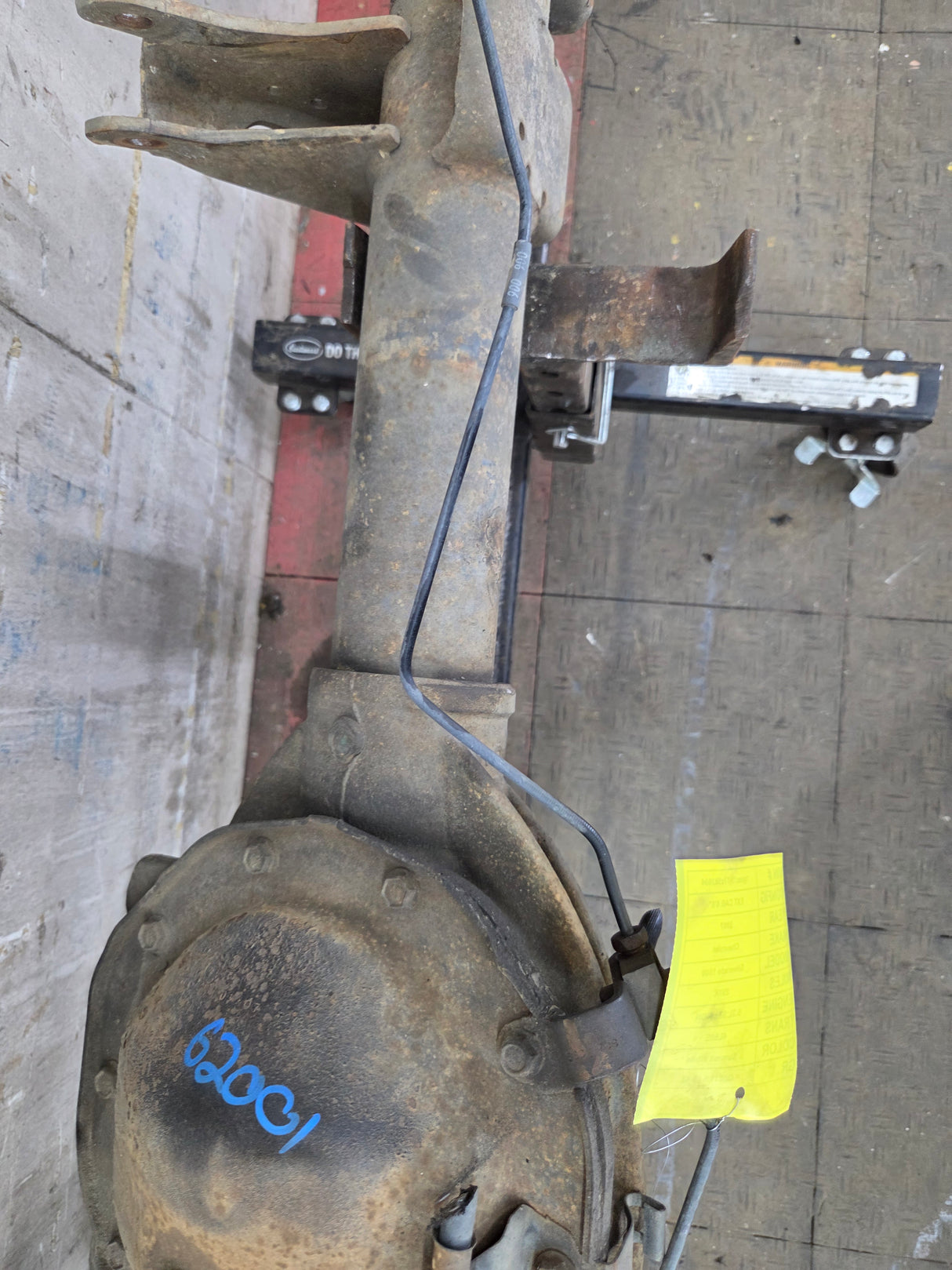 1999-2006 Chevrolet Silverado GMC Sierra 1500 3.42 Rear Axle GU6 G80 Drum Brakes