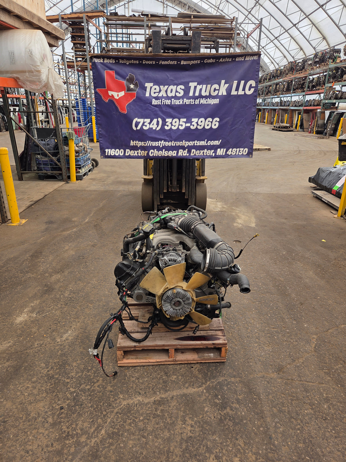 2009-2012 Ford Econoline V10 Engine 6.8L 80k Miles Ran Great E250 E350 E450