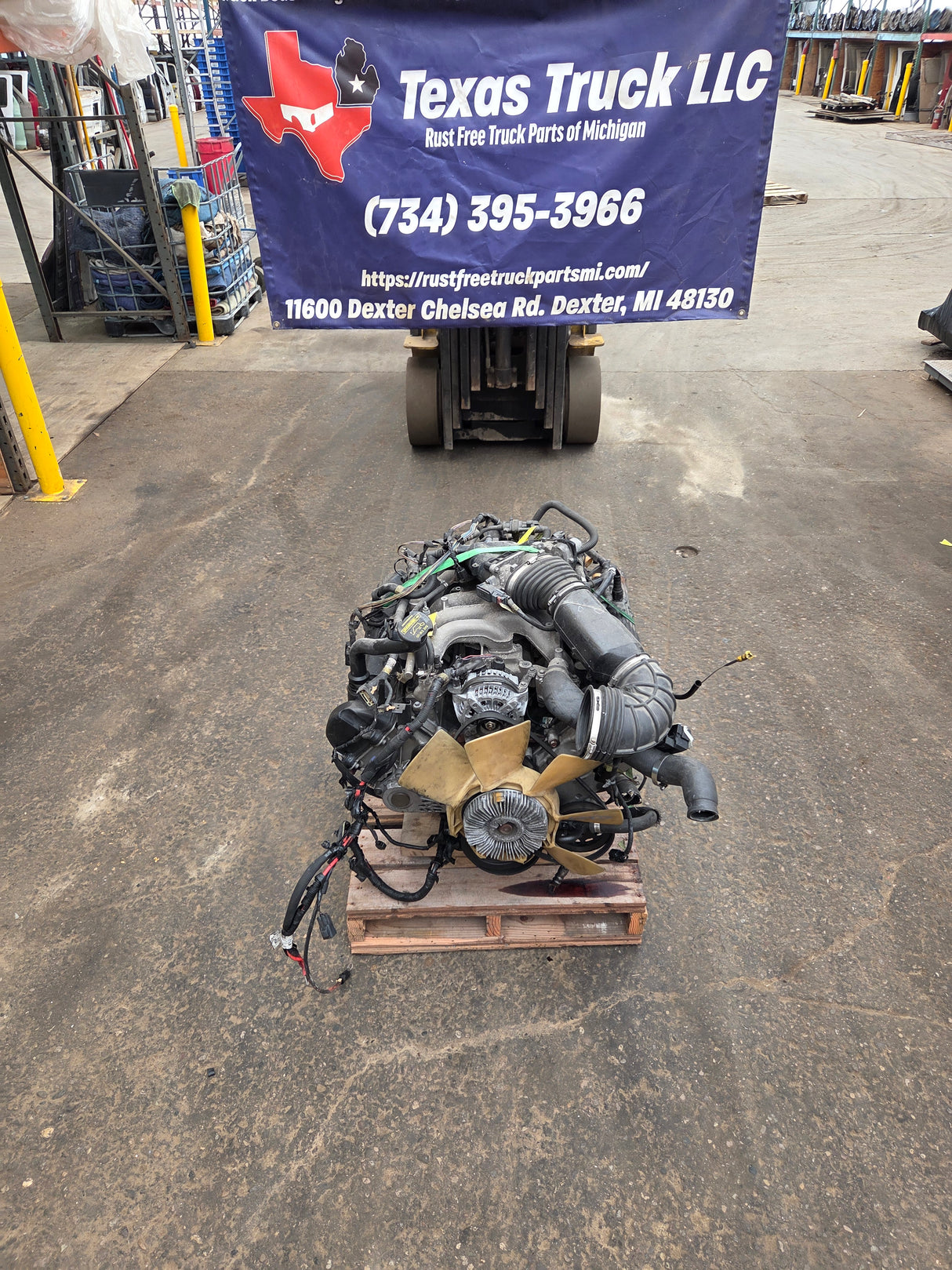 2009-2012 Ford Econoline V10 Engine 6.8L 80k Miles Ran Great E250 E350 E450