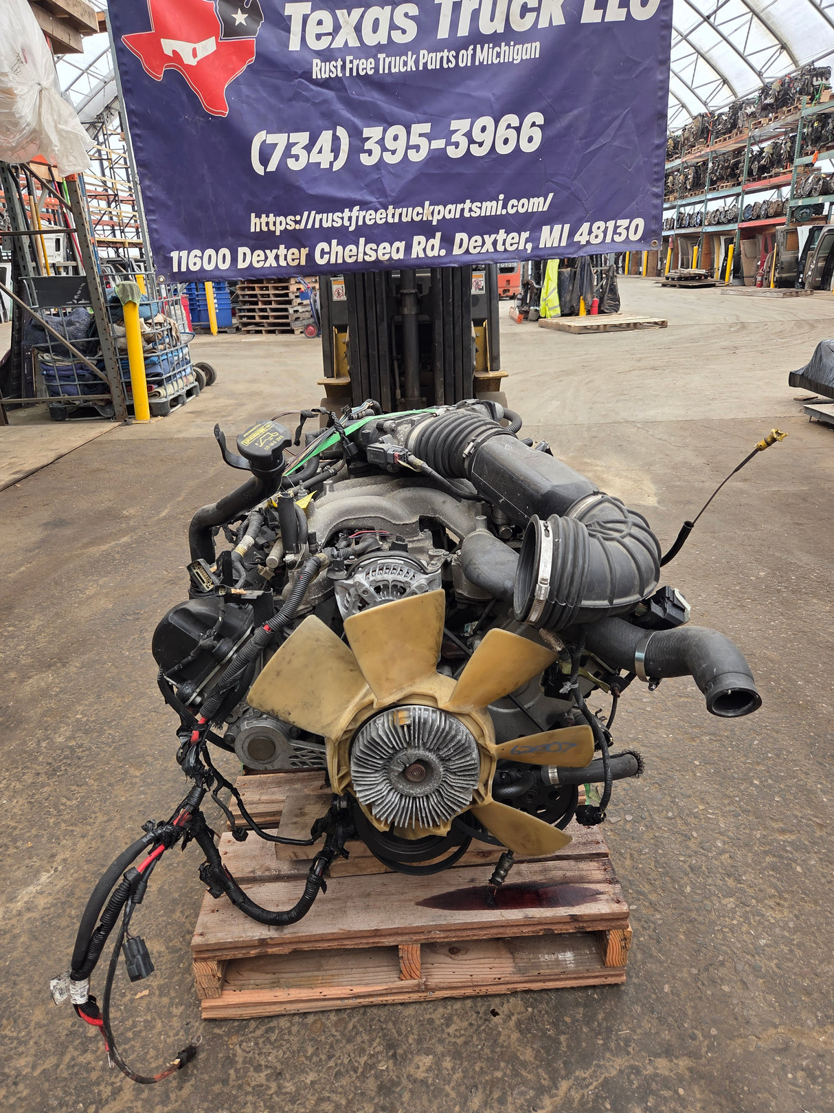 2009-2012 Ford Econoline V10 Engine 6.8L 80k Miles Ran Great E250 E350 E450