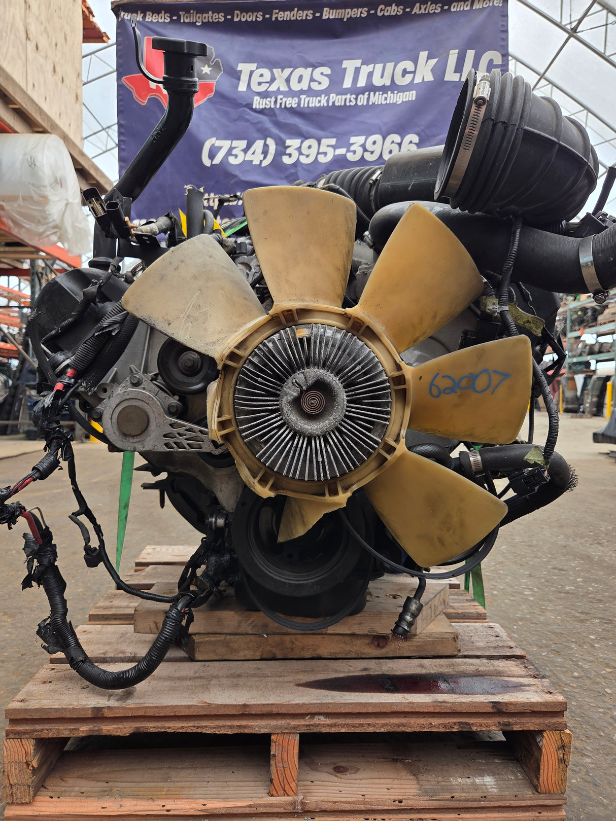2009-2012 Ford Econoline V10 Engine 6.8L 80k Miles Ran Great E250 E350 E450