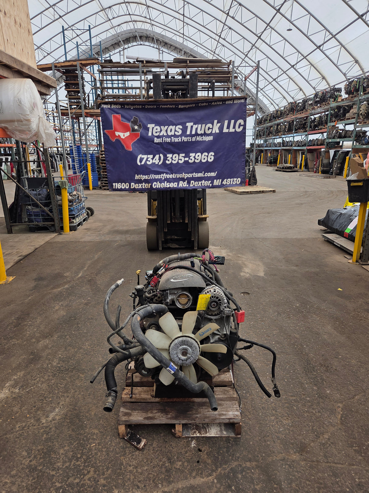 2004 Chevrolet GMC 1500 5.3L Engine LS Vortec Gas Engine Runs Misfire