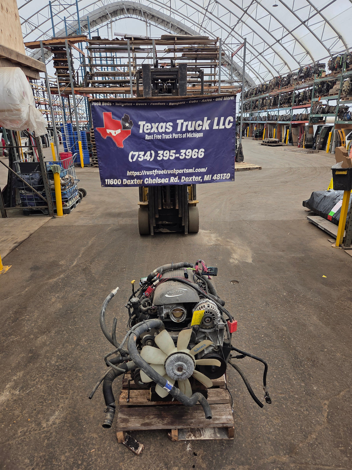 2004 Chevrolet GMC 1500 5.3L Engine LS Vortec Gas Engine Runs Misfire