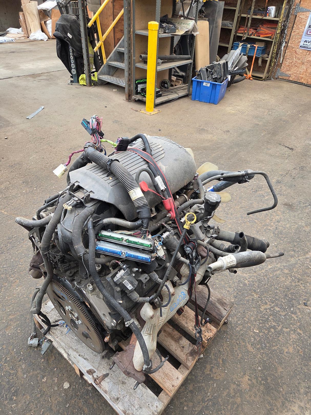 2004 Chevrolet GMC 1500 5.3L Engine LS Vortec Gas Engine Runs Misfire