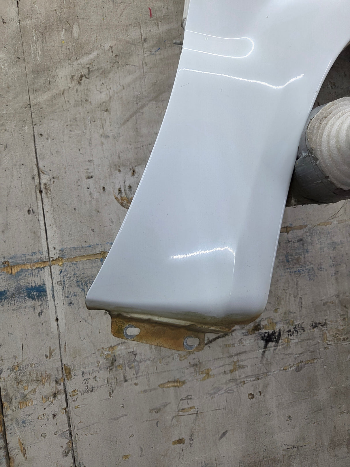 2008-2010 Ford Super Duty F250 F350 RH Passenger Side Fender - Oxford White