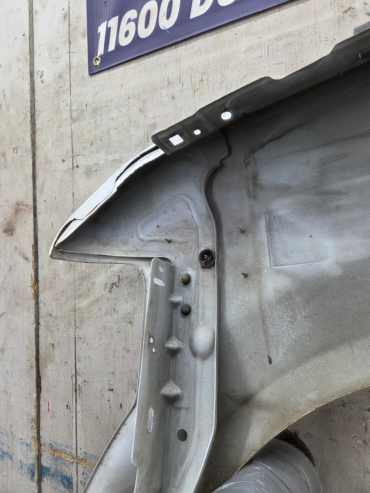 2008-2010 Ford Super Duty F250 F350 RH Passenger Side Fender - Oxford White