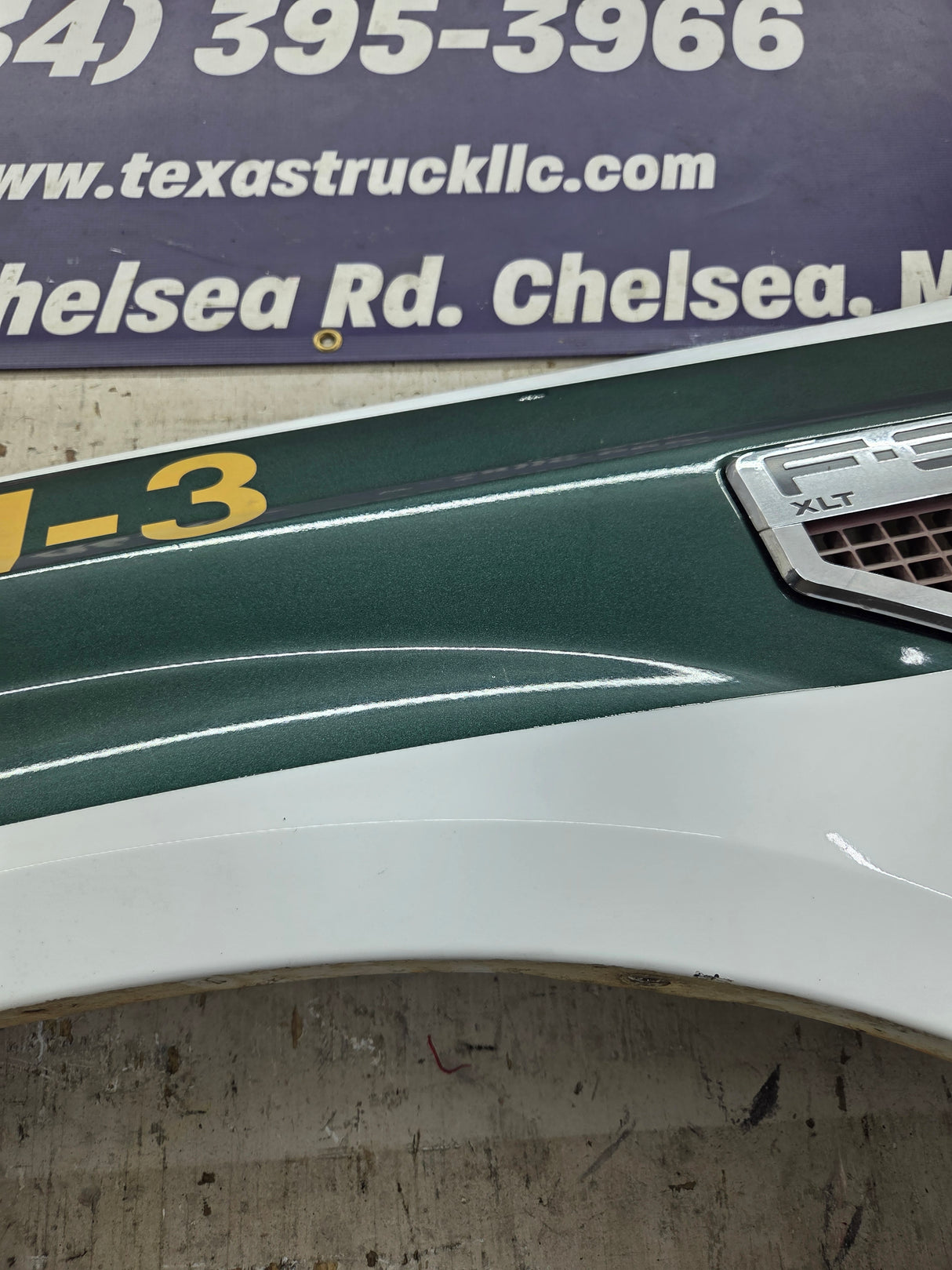 2008-2010 Ford Super Duty F250 F350 LH Driver Side Fender