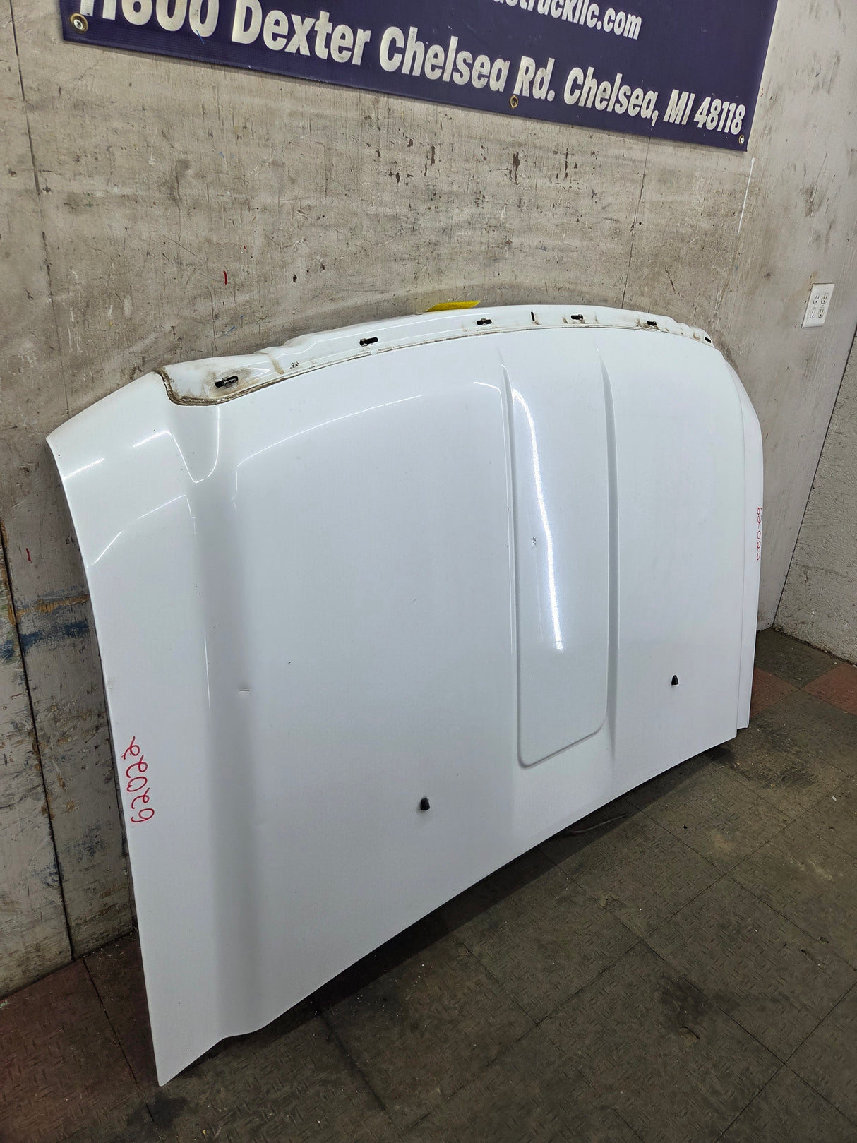 2008-2010 Ford Super Duty F250 F350 F450 F550 Hood- Oxford White