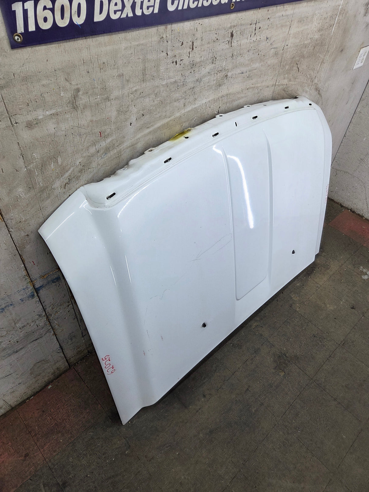 2008-2010 Ford Super Duty F250 F350 F450 F550 Hood- Oxford White