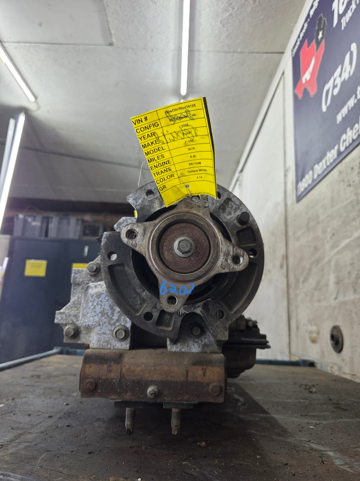 2008-2010 5r110w Rebuilt Automatic Transmission 4x4 6.4L power stroke 92k miles