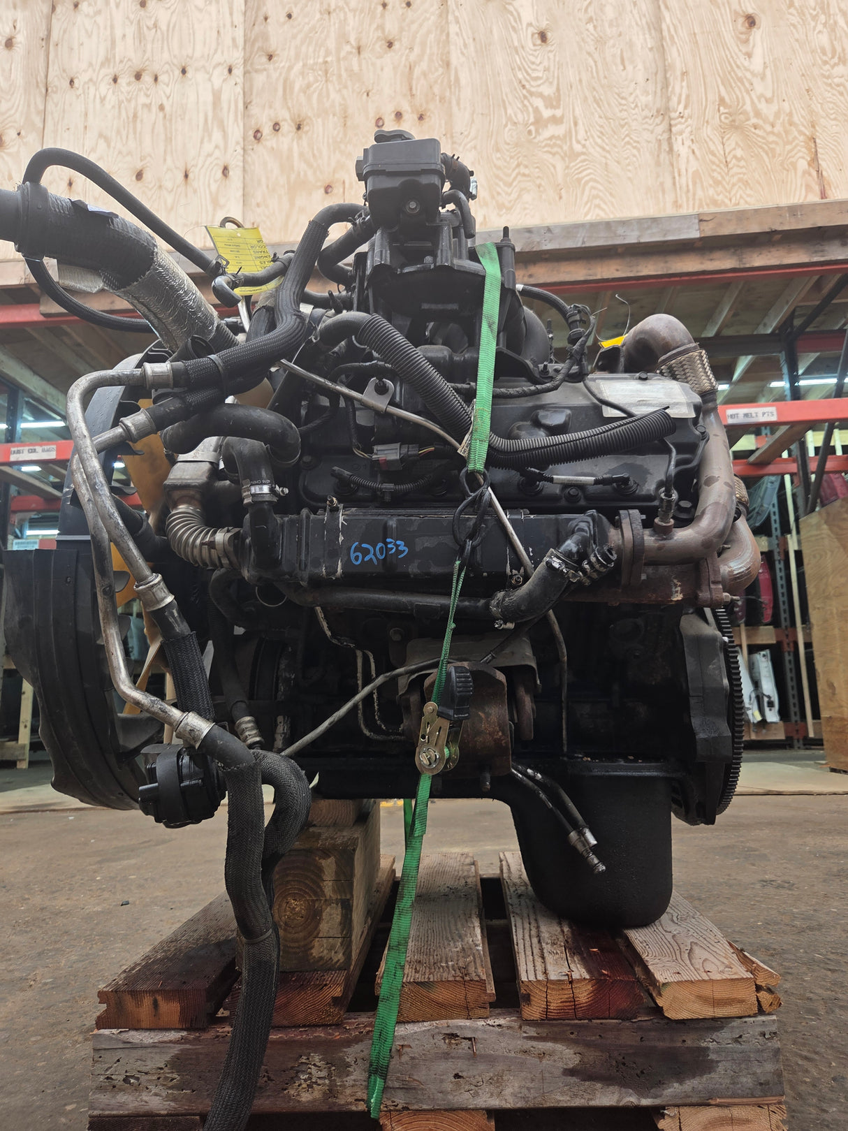 2008-2010 6.4 L Power Stroke Diesel Reman Engine Ran Great Ford Super Duty