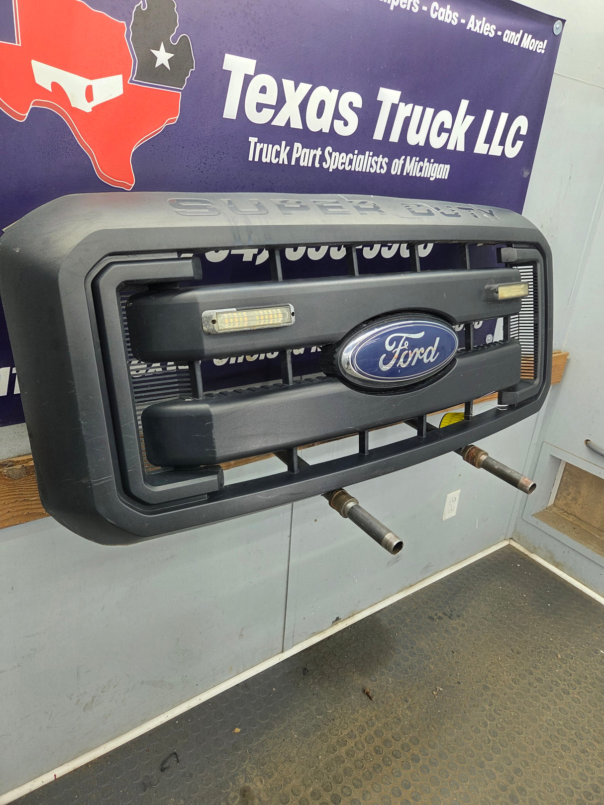 2011-2016 Ford Super Duty Black Grill F250 F350 F450 F550