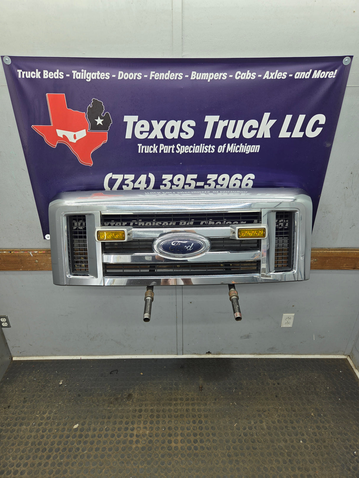 2008-2010 Ford Super Duty F250 F350 F450 F550 Chrome Grill Surround