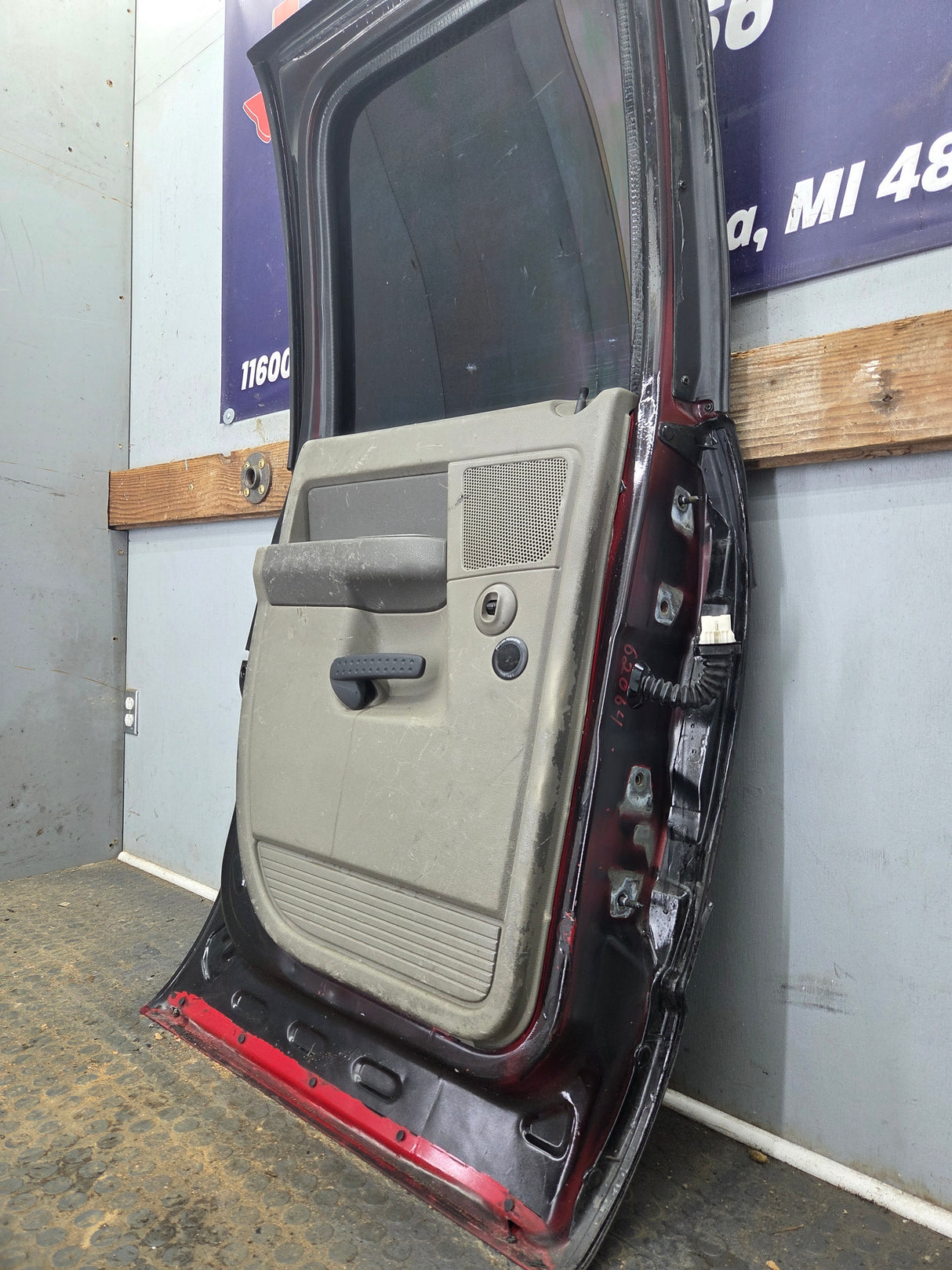 2003-2008 Dodge Ram 3rd Gen LH Driver Side Rear Quad Cab Crew Cab Door 1500 2500 3500 4500 5500