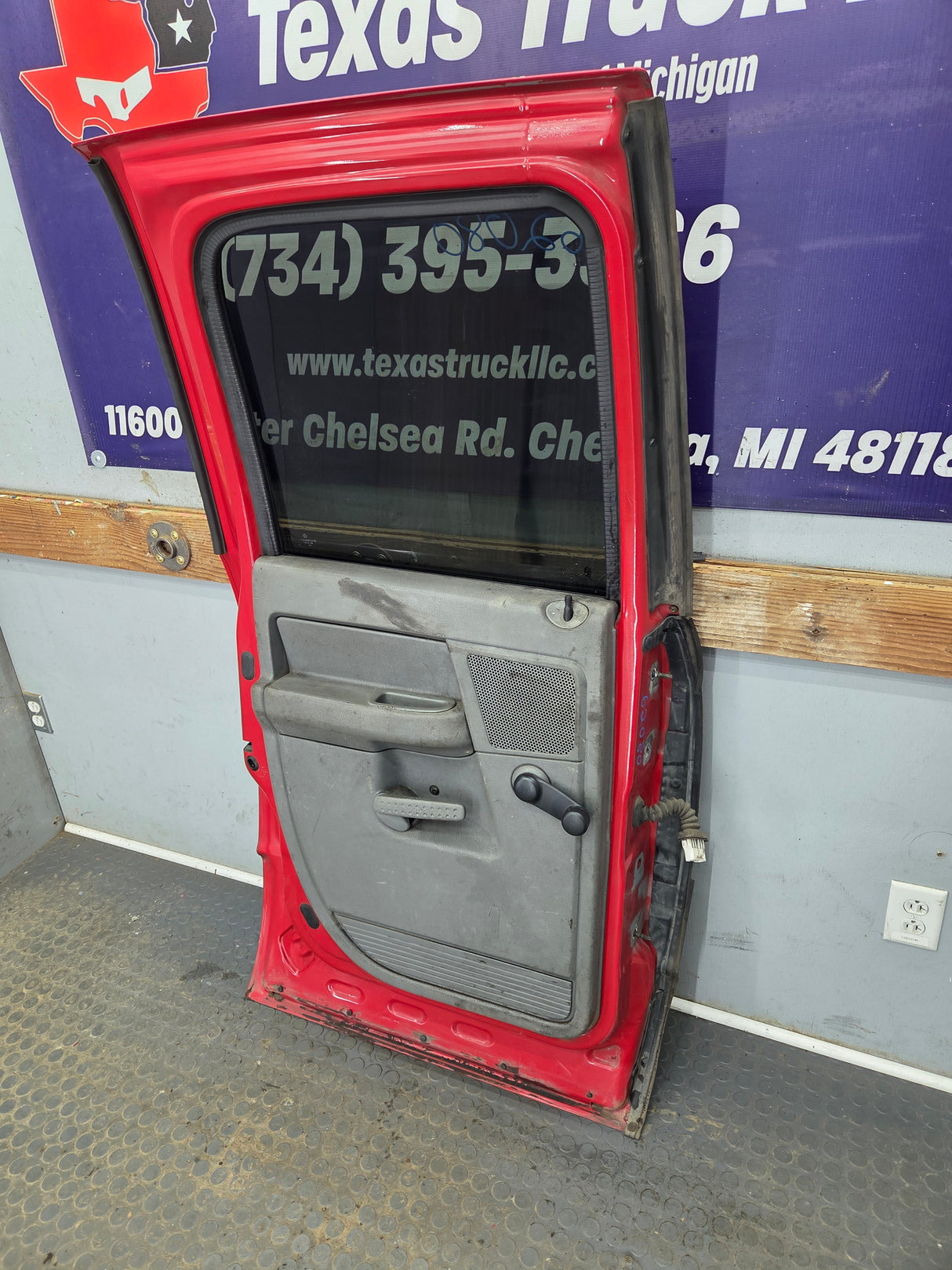 2003-2008 Dodge Ram 3rd Gen LH Driver Side Rear Quad Cab Crew Cab Door 1500 2500 3500 4500 5500