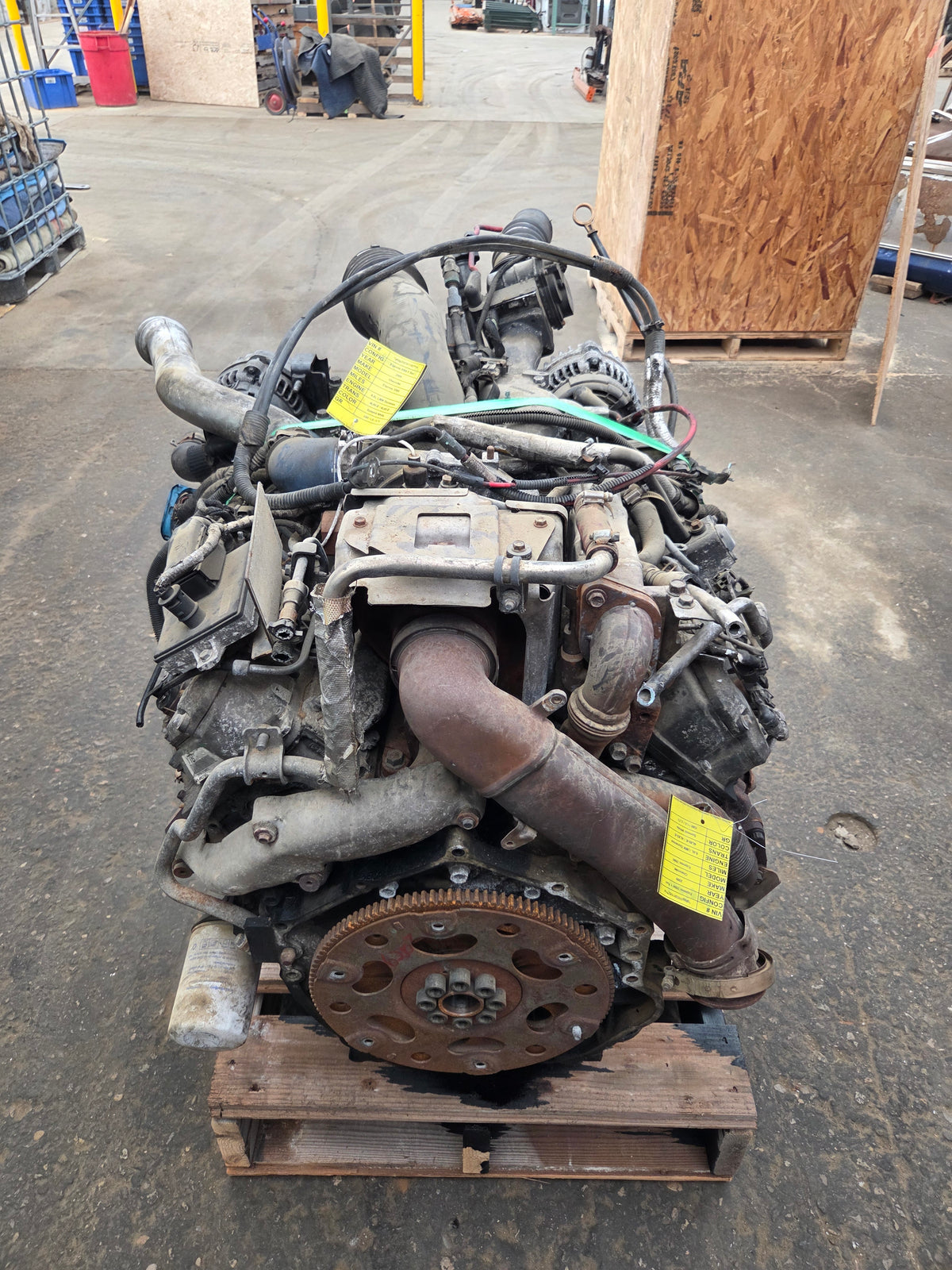 2007-2010 LMM Duramax Diesel 6.6L Engine Runs Good