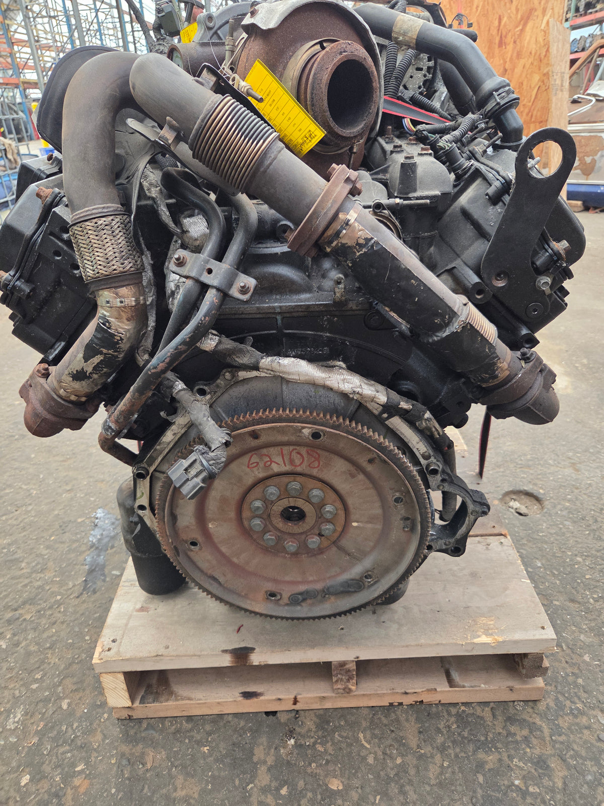 2009 Ford 6.0L Power Stroke Diesel Core Engine Assembly E350 E450