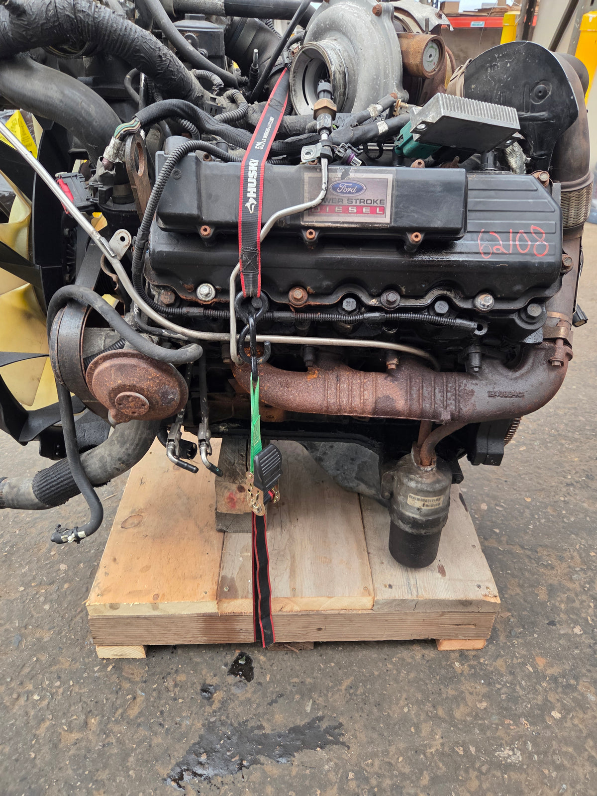 2009 Ford 6.0L Power Stroke Diesel Core Engine Assembly E350 E450