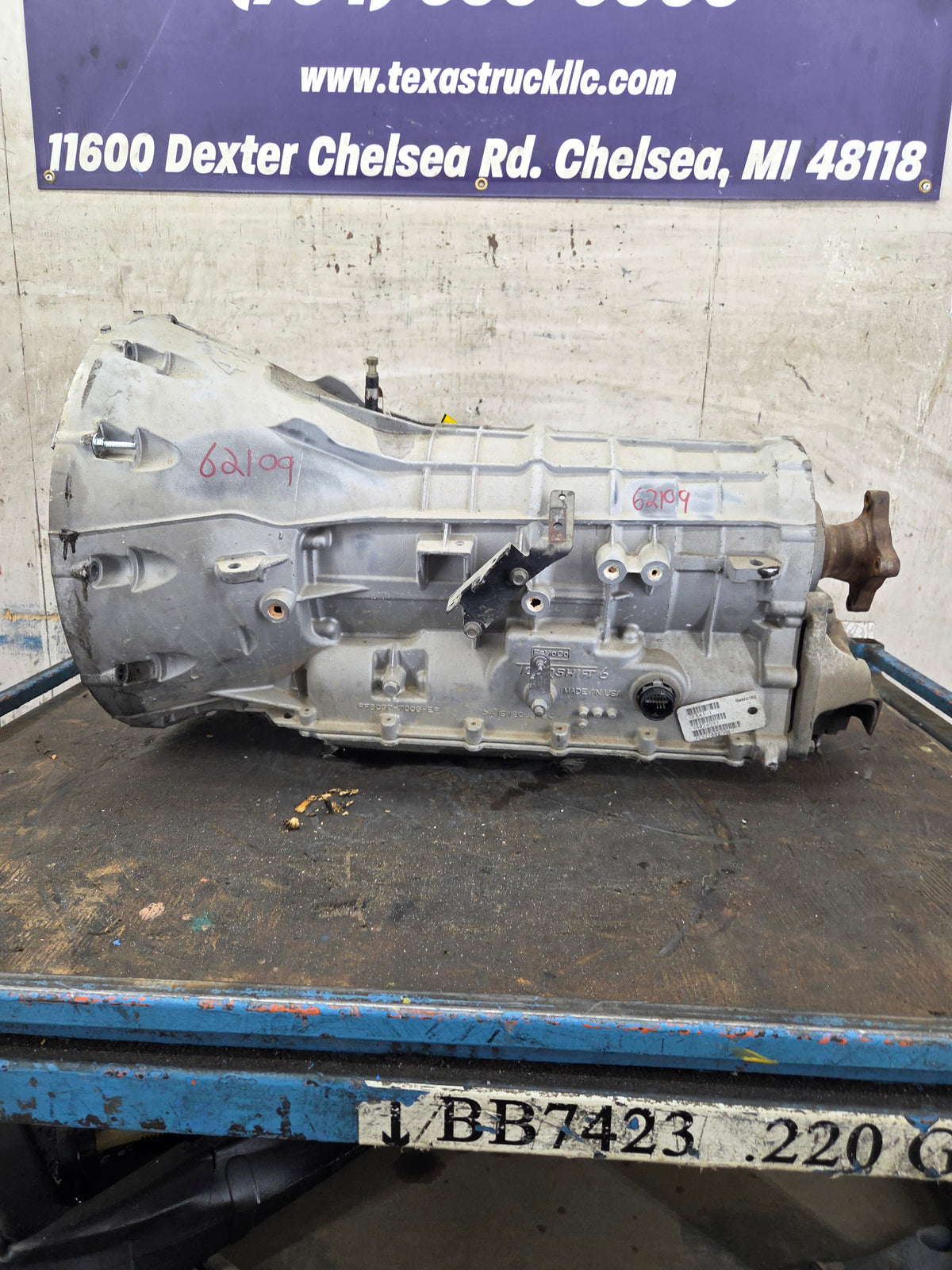 2011-2016 6.7L Power Stroke 6r140 Automatic Transmission 4wd 2wd Ford F250 F350 F450 F550 Super Duty RFBC3P-7006-EF
