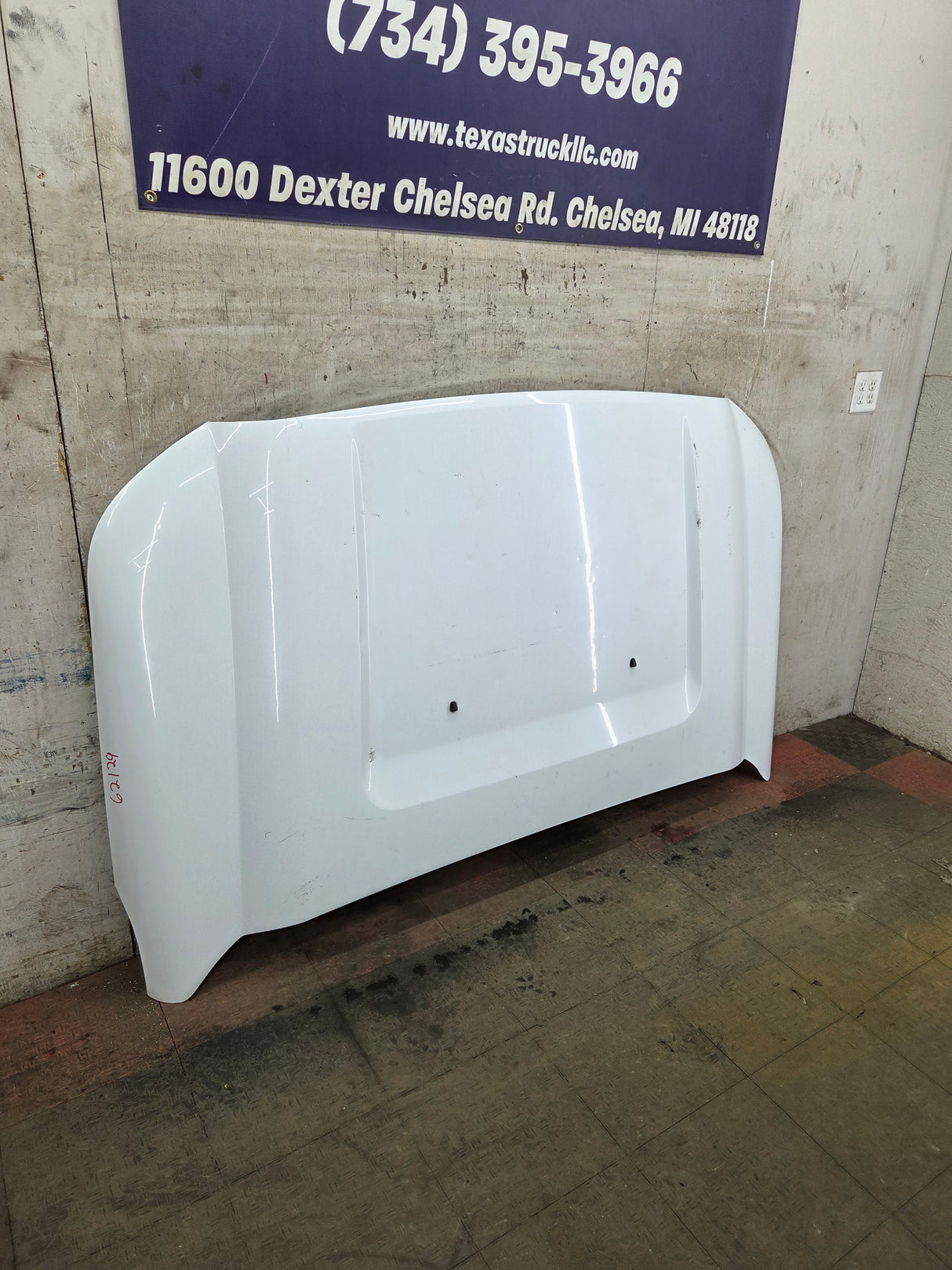 2011-2016 Ford Super Duty Hood F250 F350 F450 F550 - White