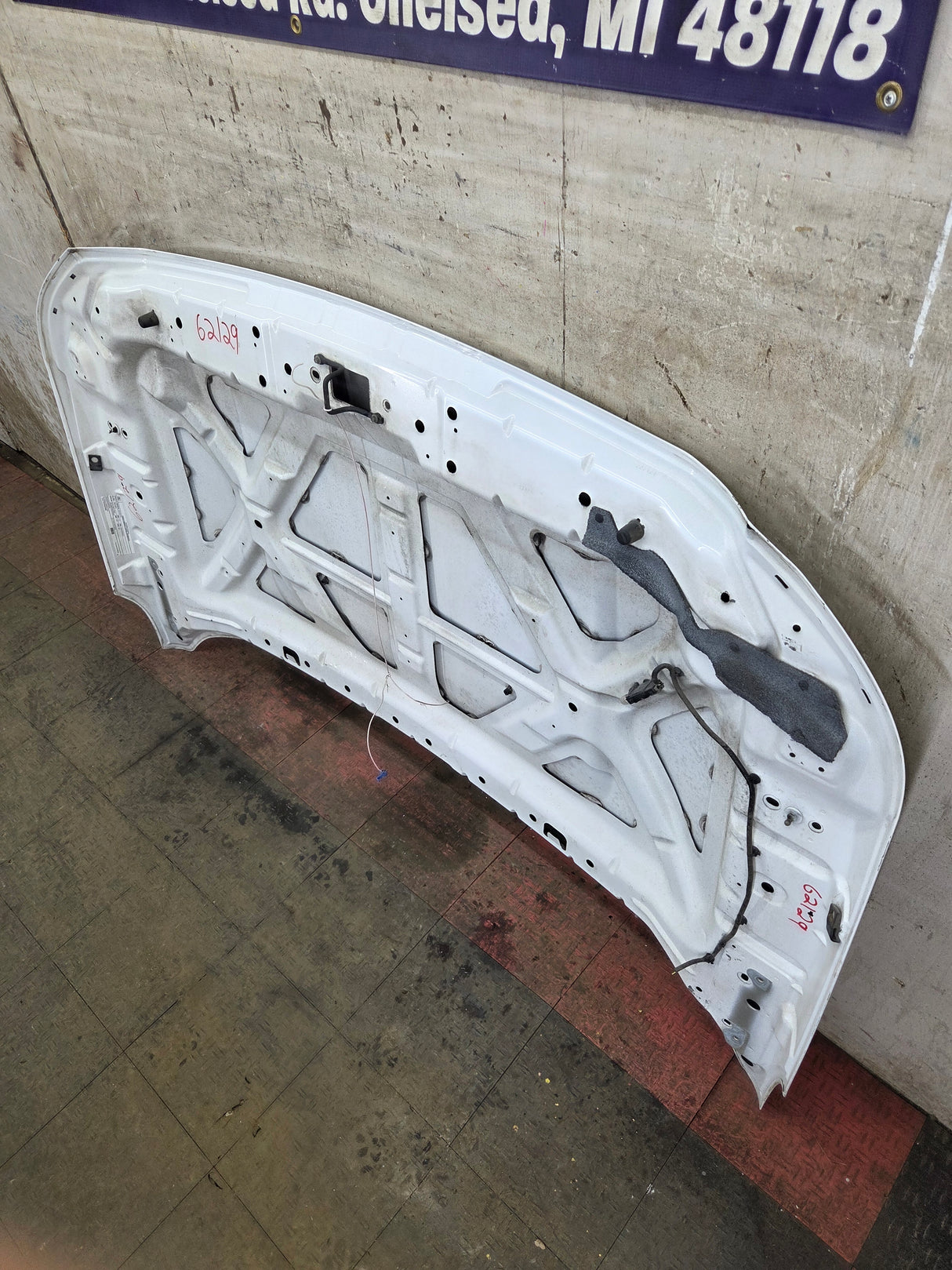 2011-2016 Ford Super Duty Hood F250 F350 F450 F550 - White